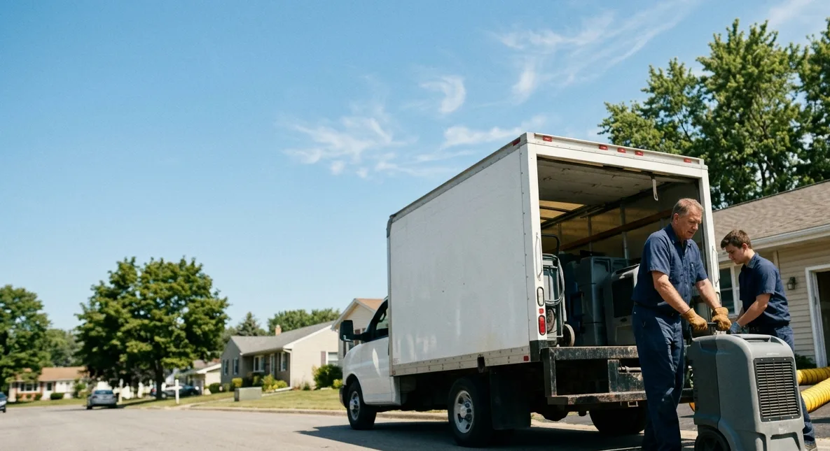 Water Damage Cleanup in Rockwood, MI near me